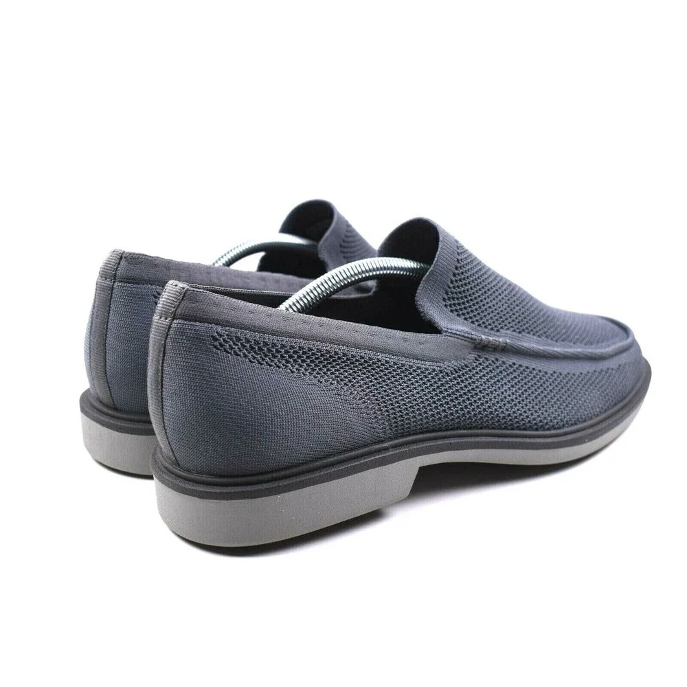 Mark Nason Men's Bayshore Charcoal Gray Dress Knit Slip-On Loafer Size 10  68243
